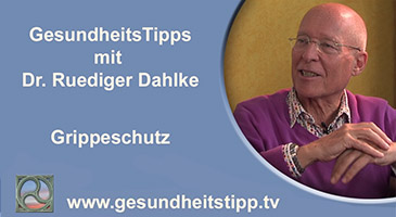 Texttafel "GesundheitsTipps mit Dr. Ruediger Dahlke - Detox" mit Bild von Dr. Ruediger Dahlke